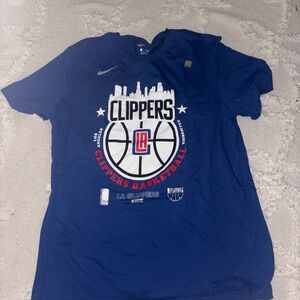 Blue L.A. Clippers Basketball T-Shirt